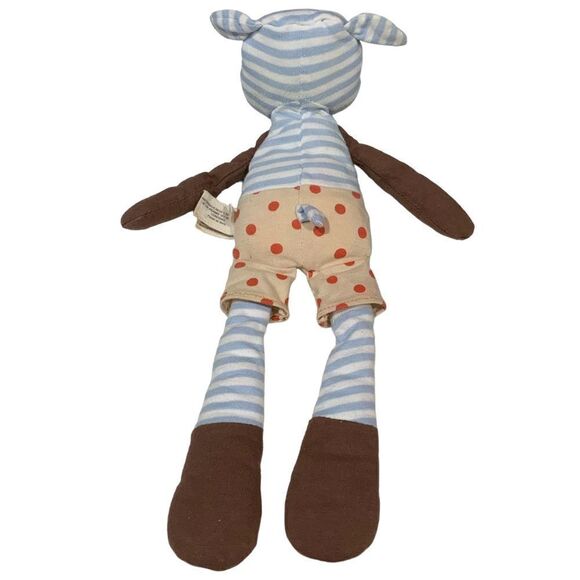 APPLE PARK Organic Farm Buddies Plush Toy Boxer the Dog - Picture 6 of 12